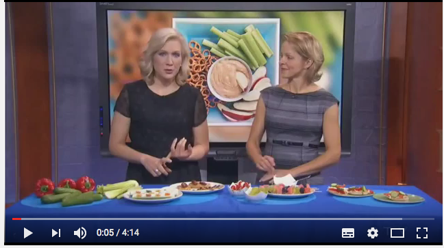 Watch Andrea Holwegner speak about healthy after school snack ideas
