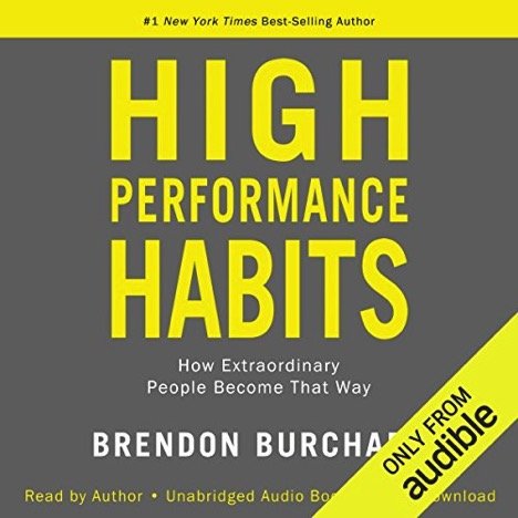 High Performance Habits Book