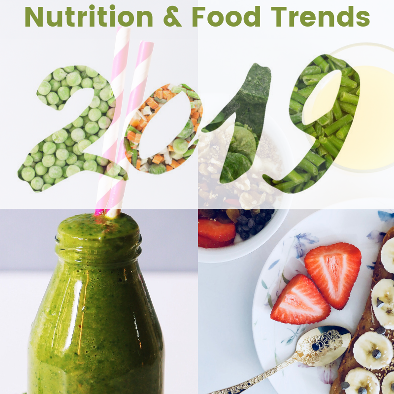 Nutrition and food trends 2019
