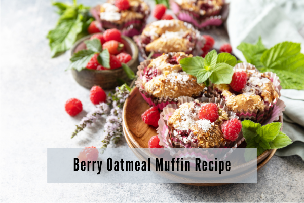 Berry Oatmeal Muffin Recipe