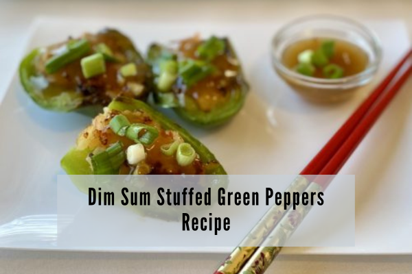 Dim Sum Shrimp Stuffed peppers recipe