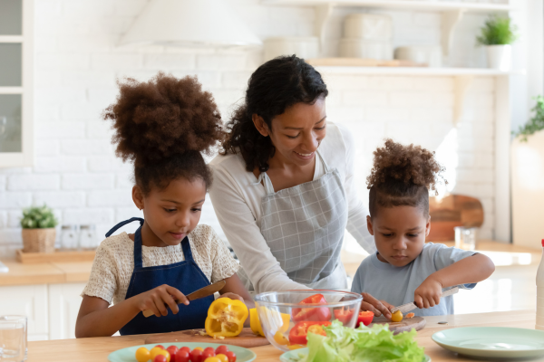 Getting kids involved in food stylling