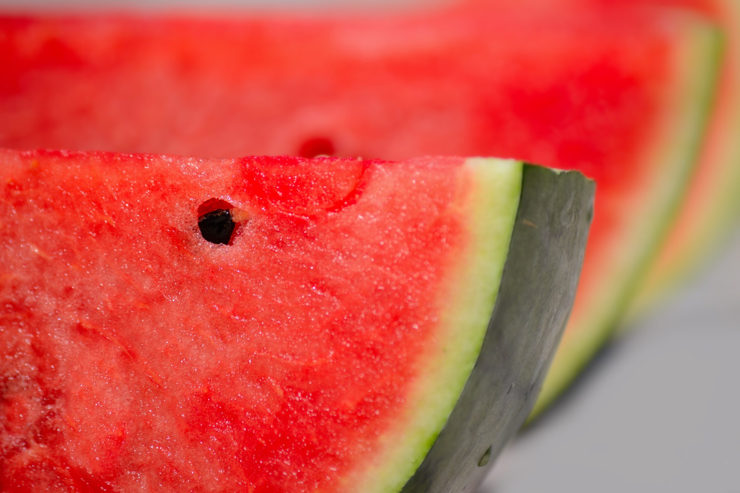 Close up shot of watermelon slices to enjoy on a summer day.