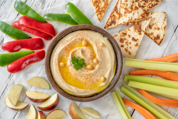 Hummus and Veggies