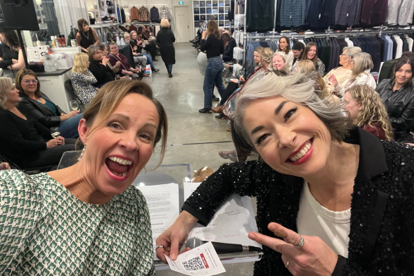Andrea Holwegner and Megan Szanik