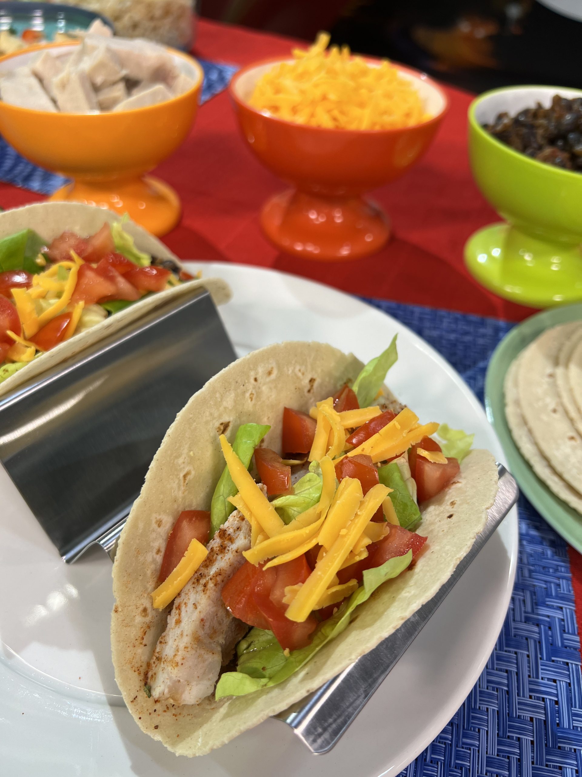 vegetarian taco meal idea