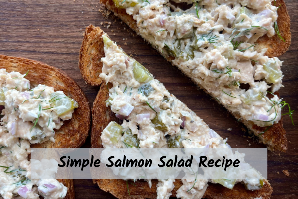 simple salmon salad recipe