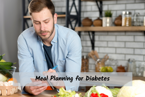 Meal_Planning_for_Diabetes a man planning a grocery list