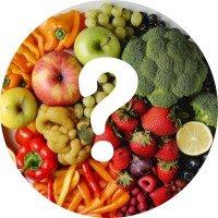 Nutrition_Myths_Seminar fruit with a question mark graphic