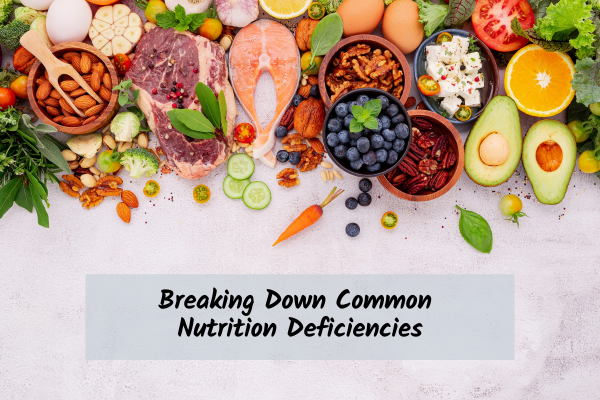 image of a variety of nutrient-dense foods