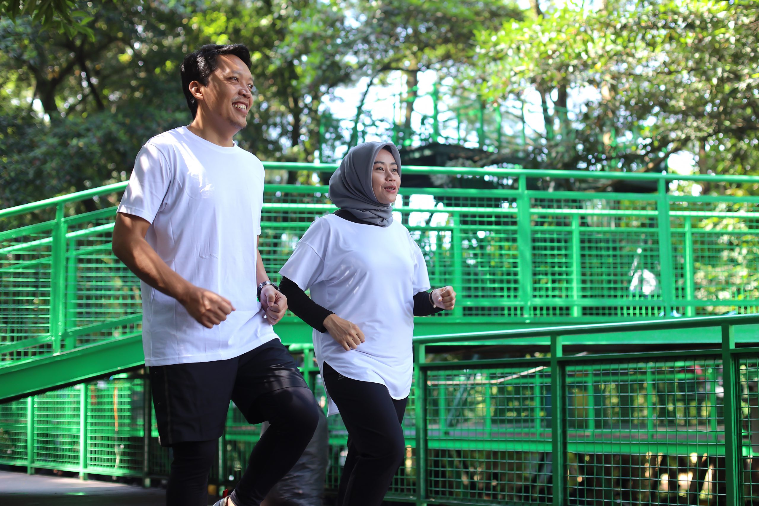 Physical_Activity Two people jogging outside